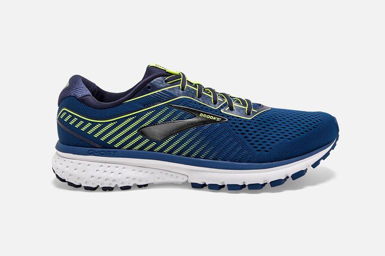 Brooks GHOST 12 Road Running Shoes Mens Canada - Blue (SLJ830195)